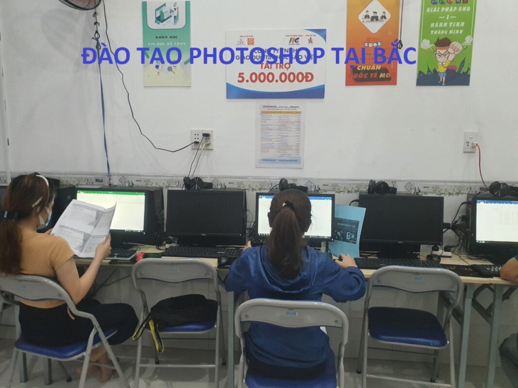 Đào tạo photoshop tại trung tâm tin học Bắc Giang